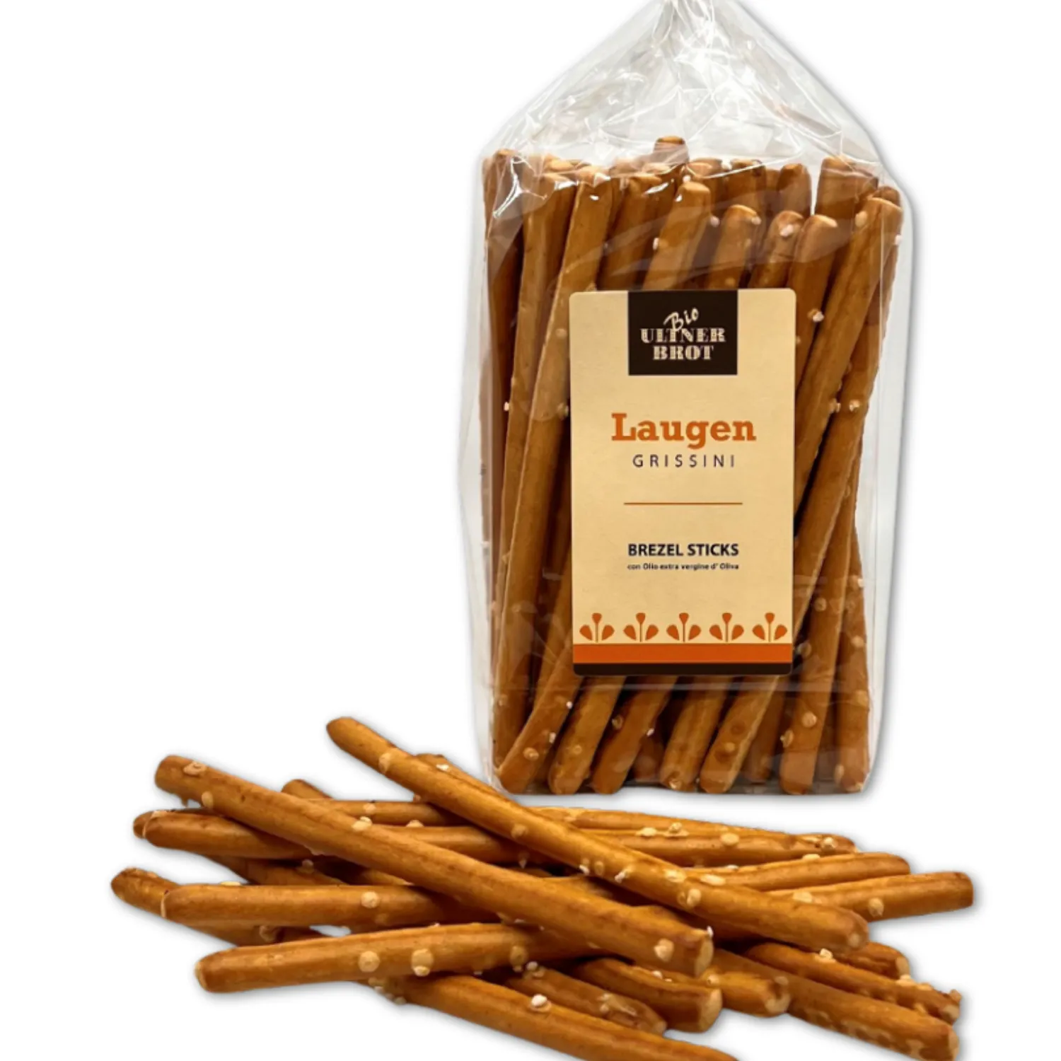 Brezel Sticks - Grissini tipo brezel salati Bio 200 g