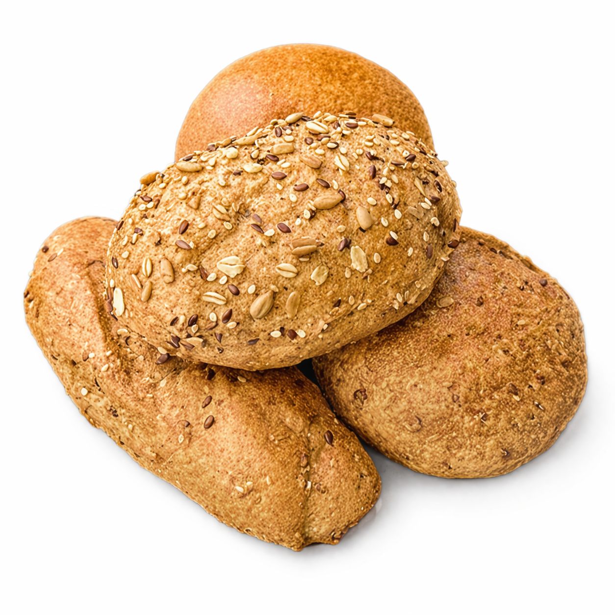 Panini integrali 4 pezzi Bio ca. 280 g