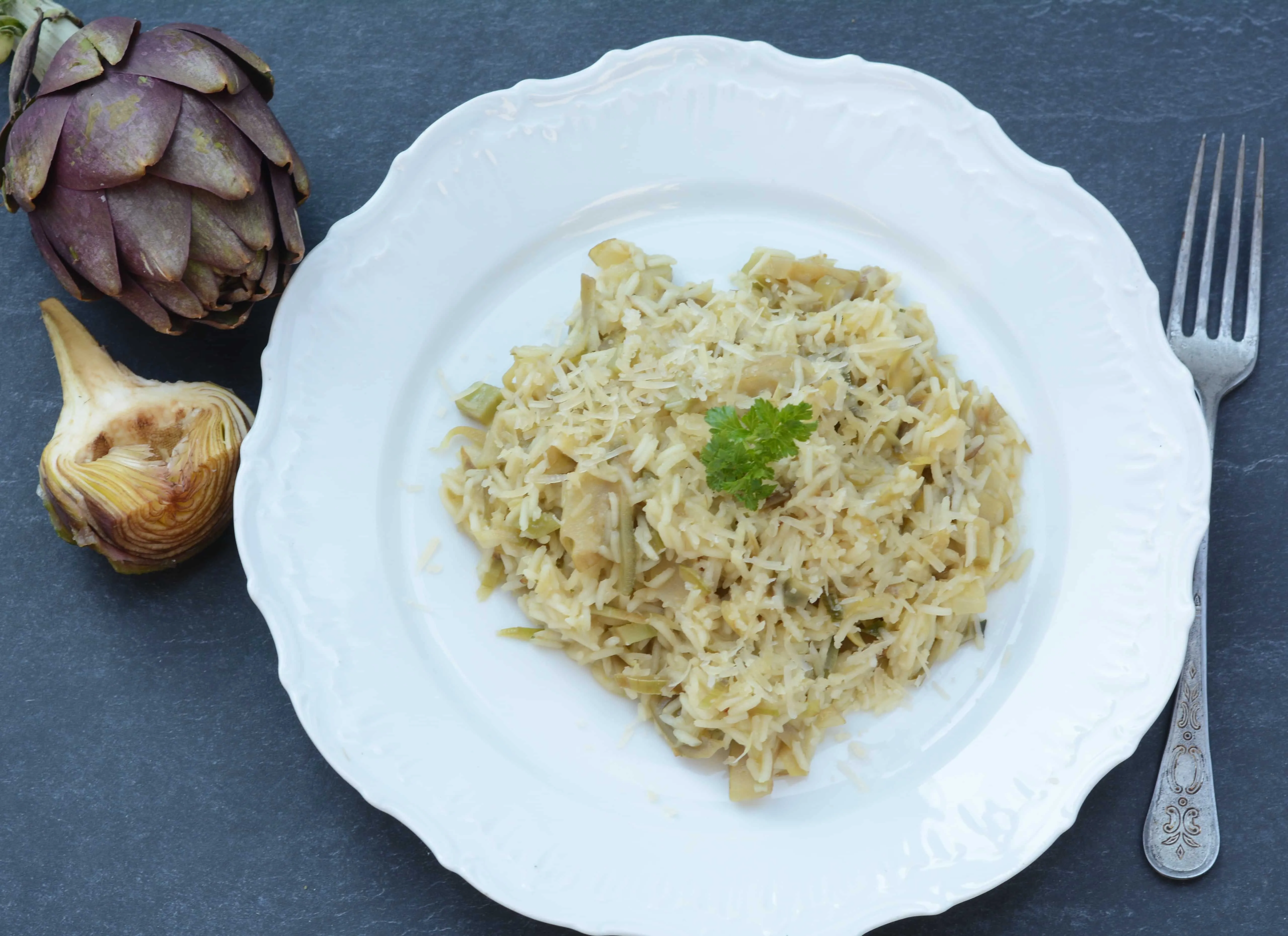 Risotto mit Artischocken