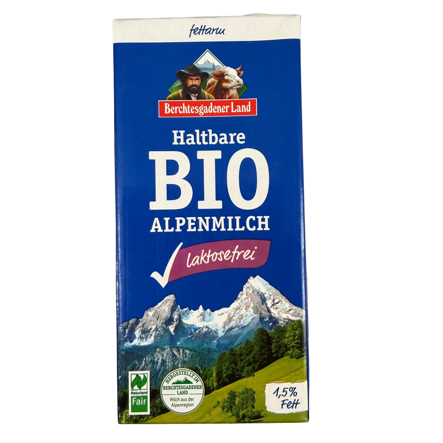 Latte UHT senza lattosio 1,5% Bio 1 l