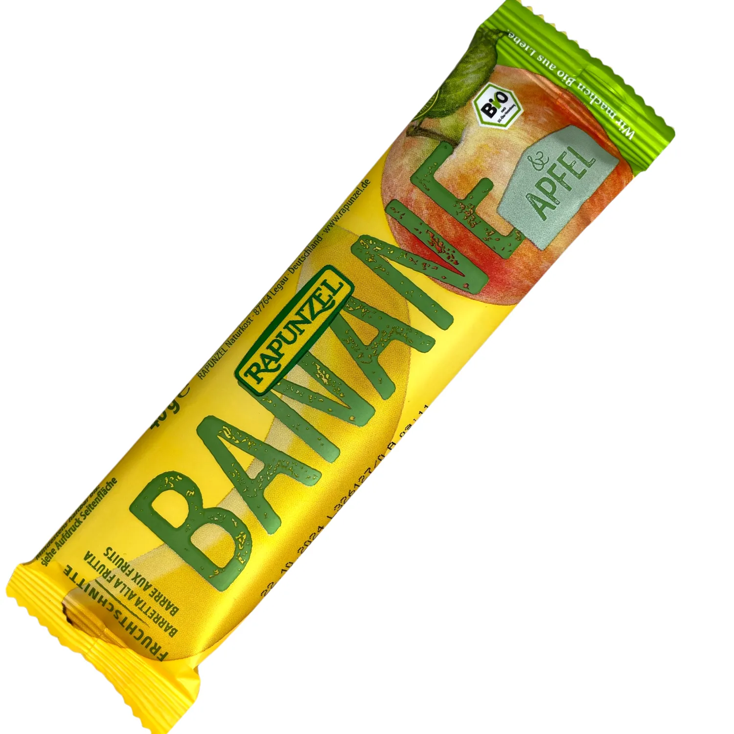 Barretta alle banane e mele Bio 40 g