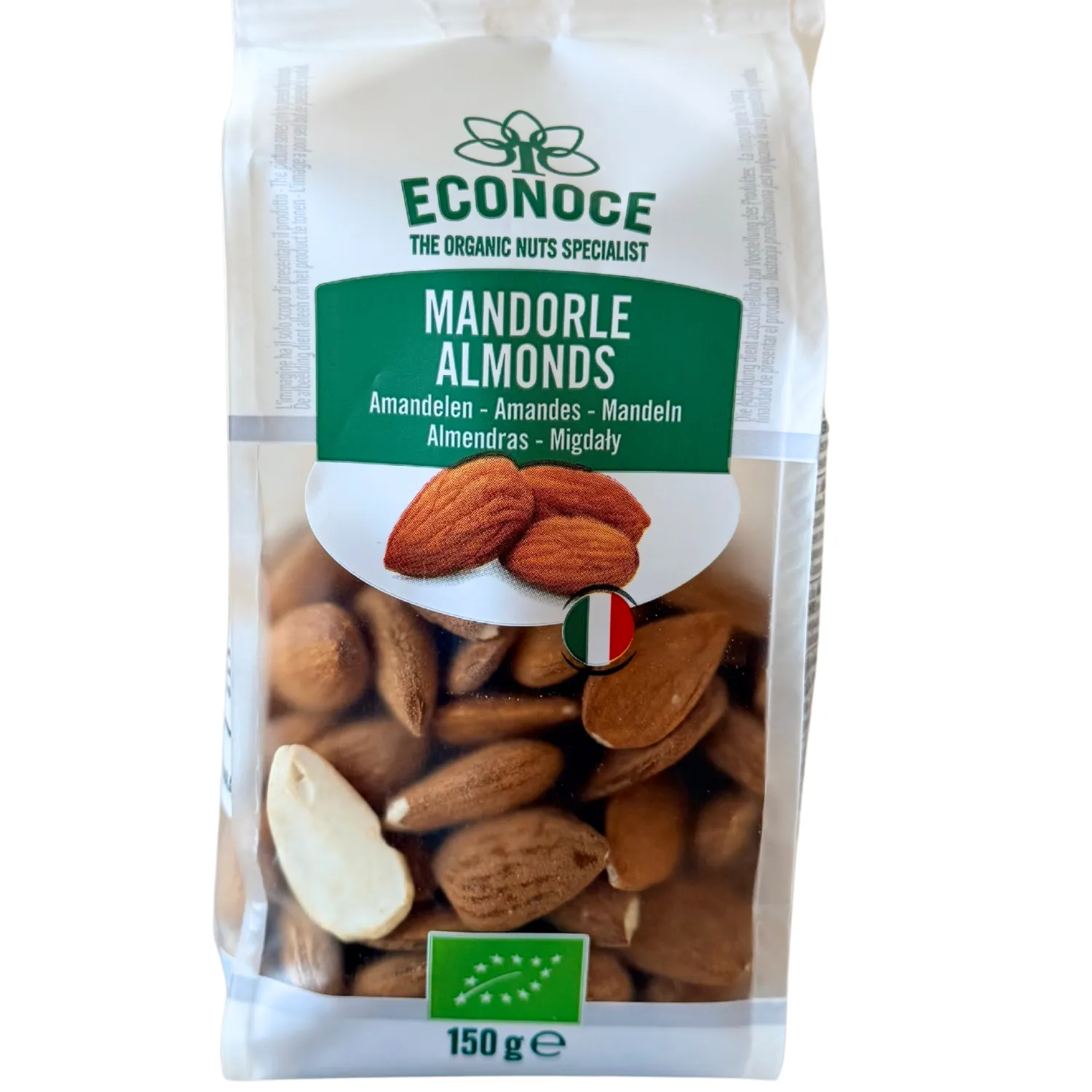 Mandorle sgusciate Italiane Bio 150 g