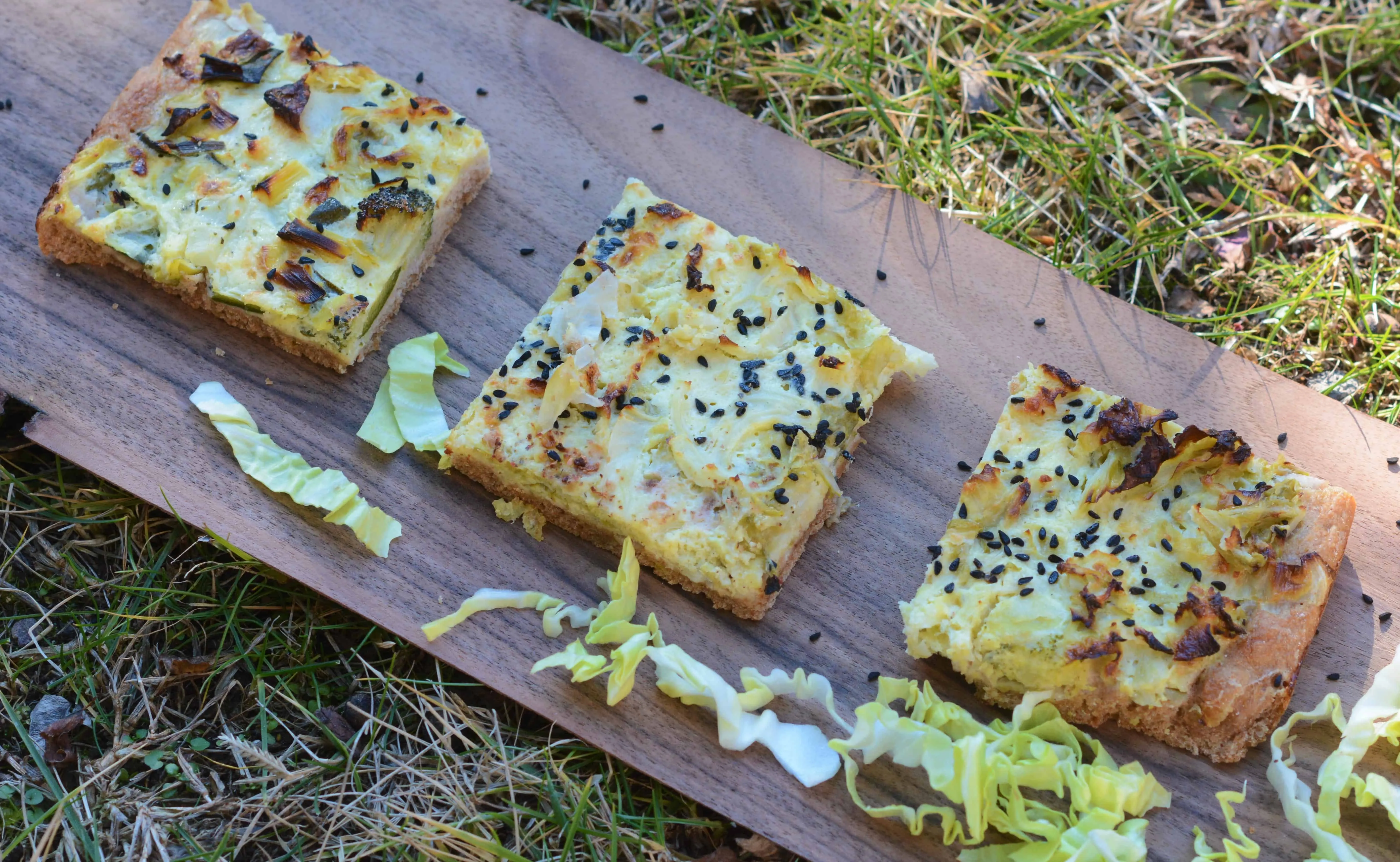 Quiche con radicchio pan di zucchero