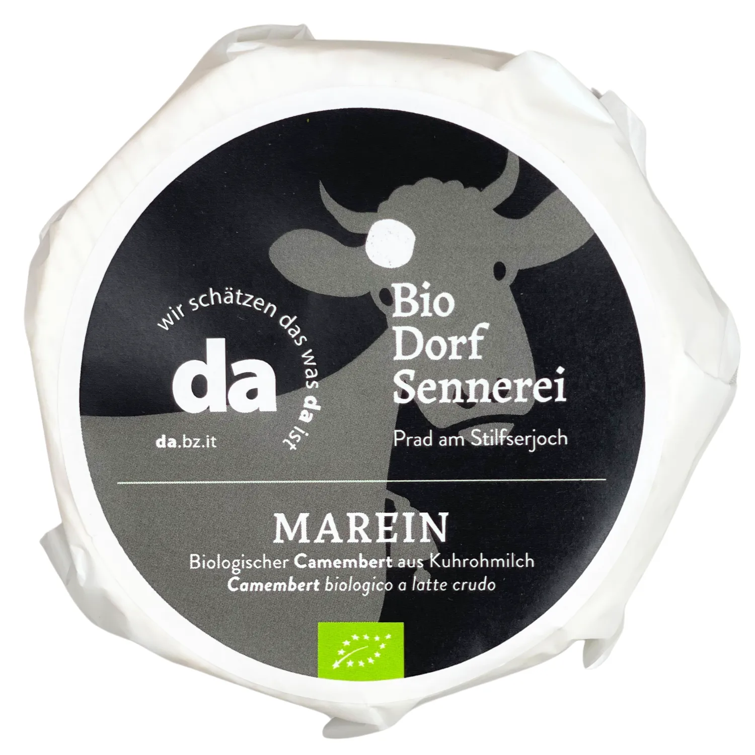 Camembert di latte vaccino crudo 'Marein' Bio ca. 230 g