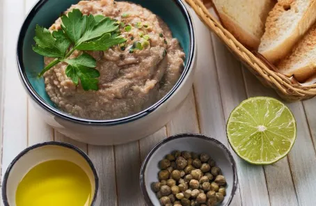 Pilz-Tartar mit Shiitake und Kräuterseitlingen