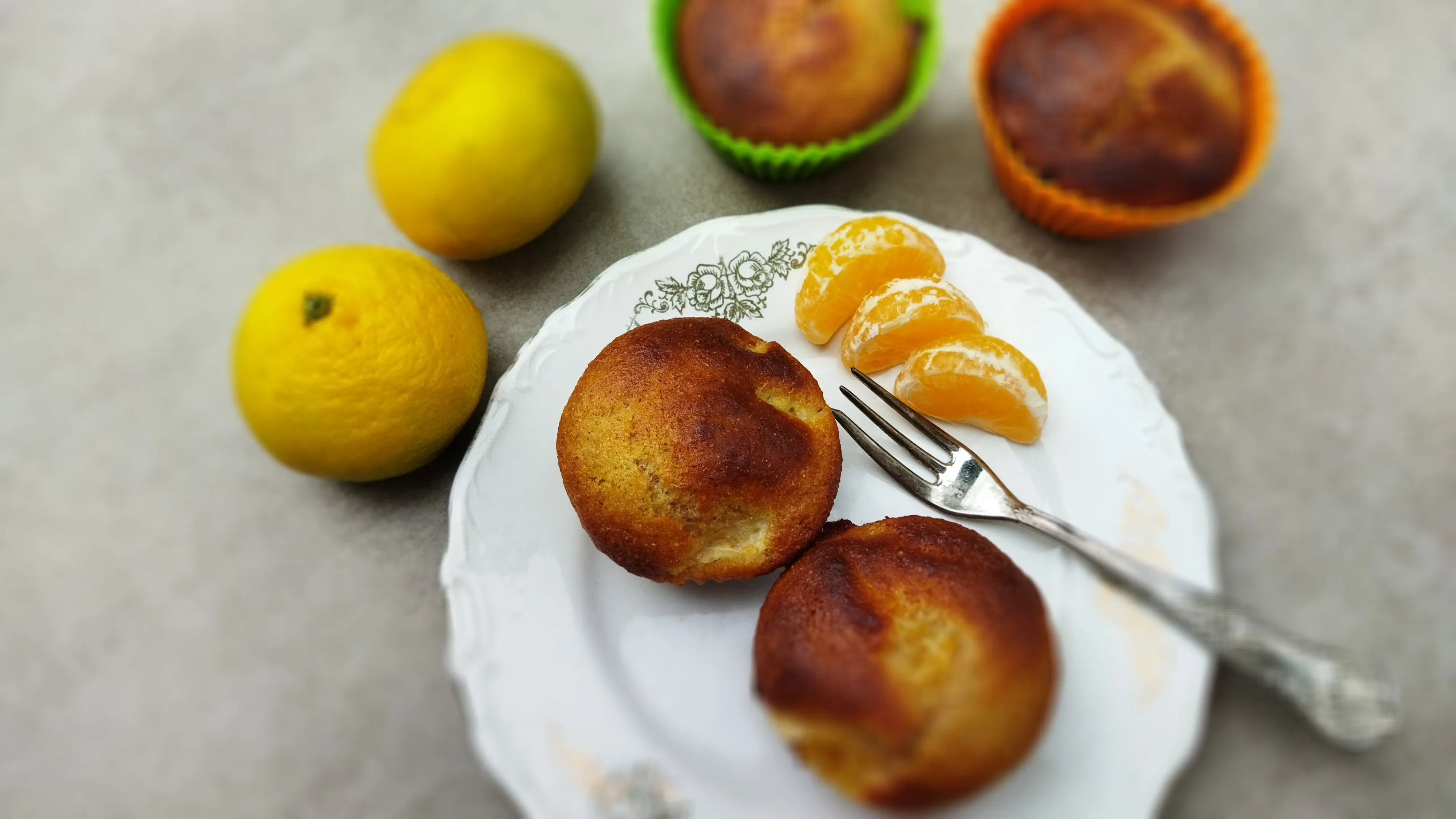 Muffin al mandarino Satsuma