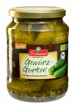 Gewürzgurken Bio Demeter 670 g