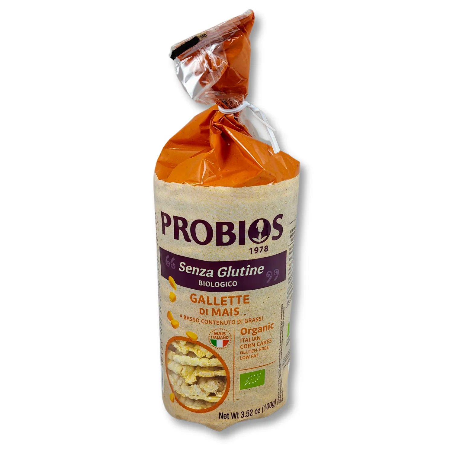 Gallette di mais - senza glutine Bio 100 g