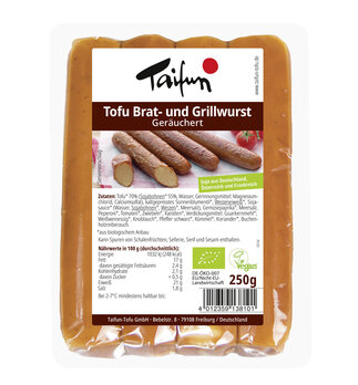 Salsiccia di TOFU affumicata per griglia e padella 250 g