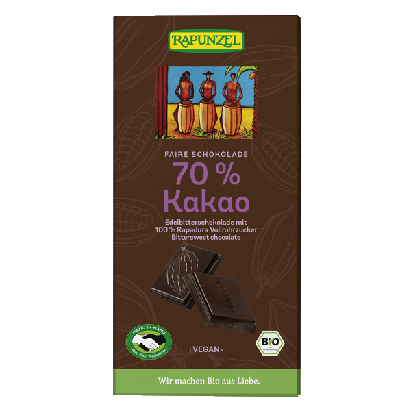 Cioccolato fondente 70% 80 g