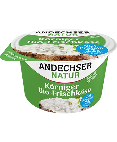 Körniger Frischkäse proteinreich Bio 200 g