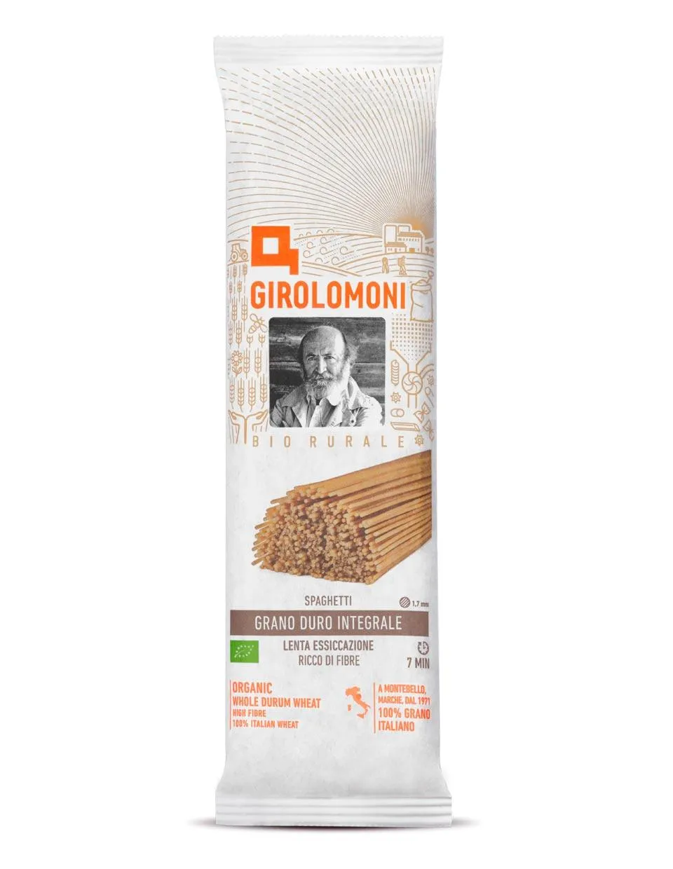 Vollkorn Spaghetti aus Hartweizengrieß Bio 500 g