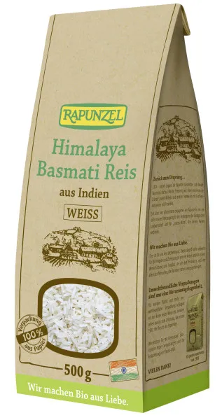 Riso Basmati Himalaya Bio 500 g