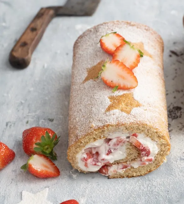 Rotolo alle fragole