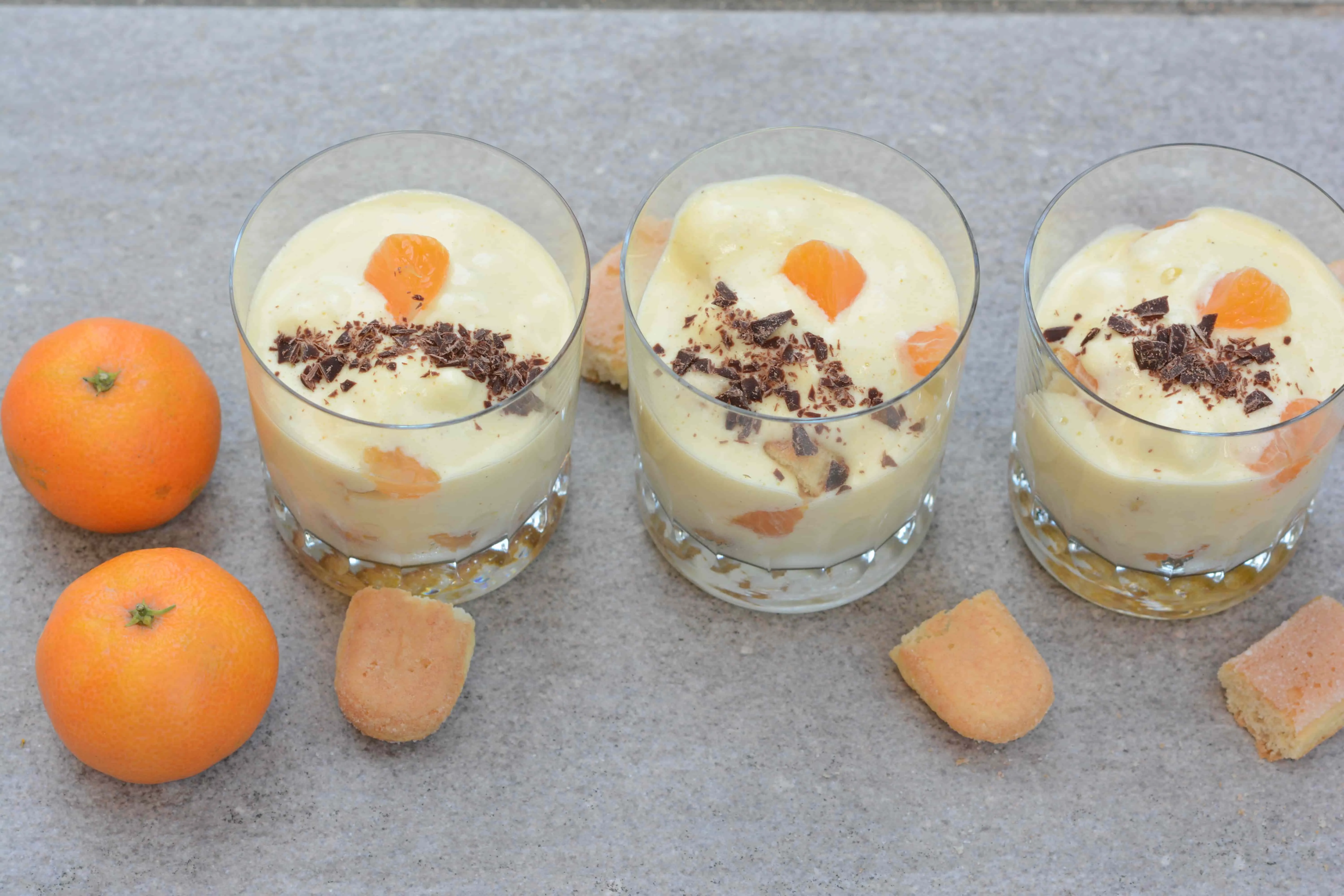 Tiramisù alle clementine