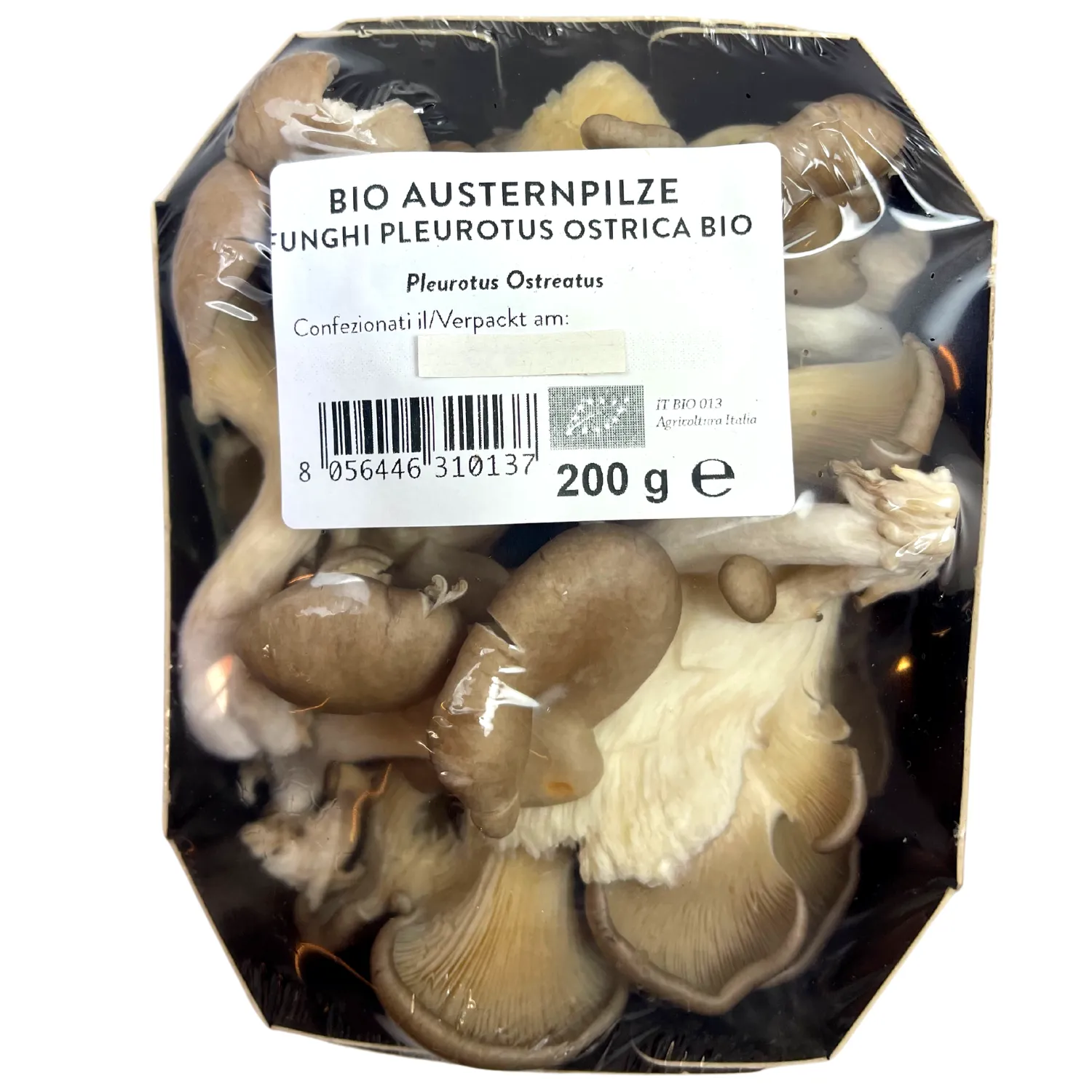 Funghi Pleurotus Bio dall'Alto Adige ca 200 g