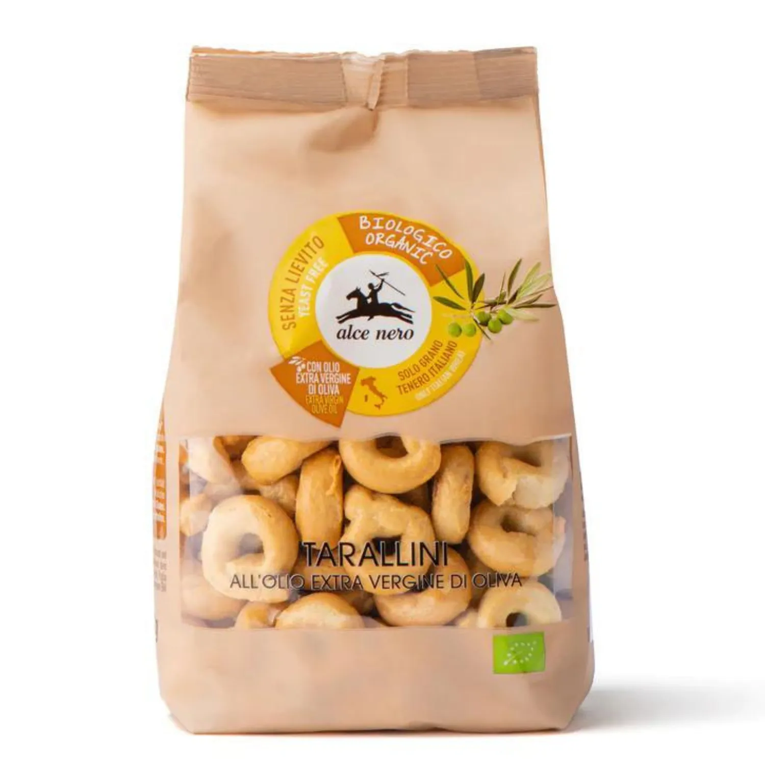 Tarallini all'olio extravergine di oliva Bio 250 g