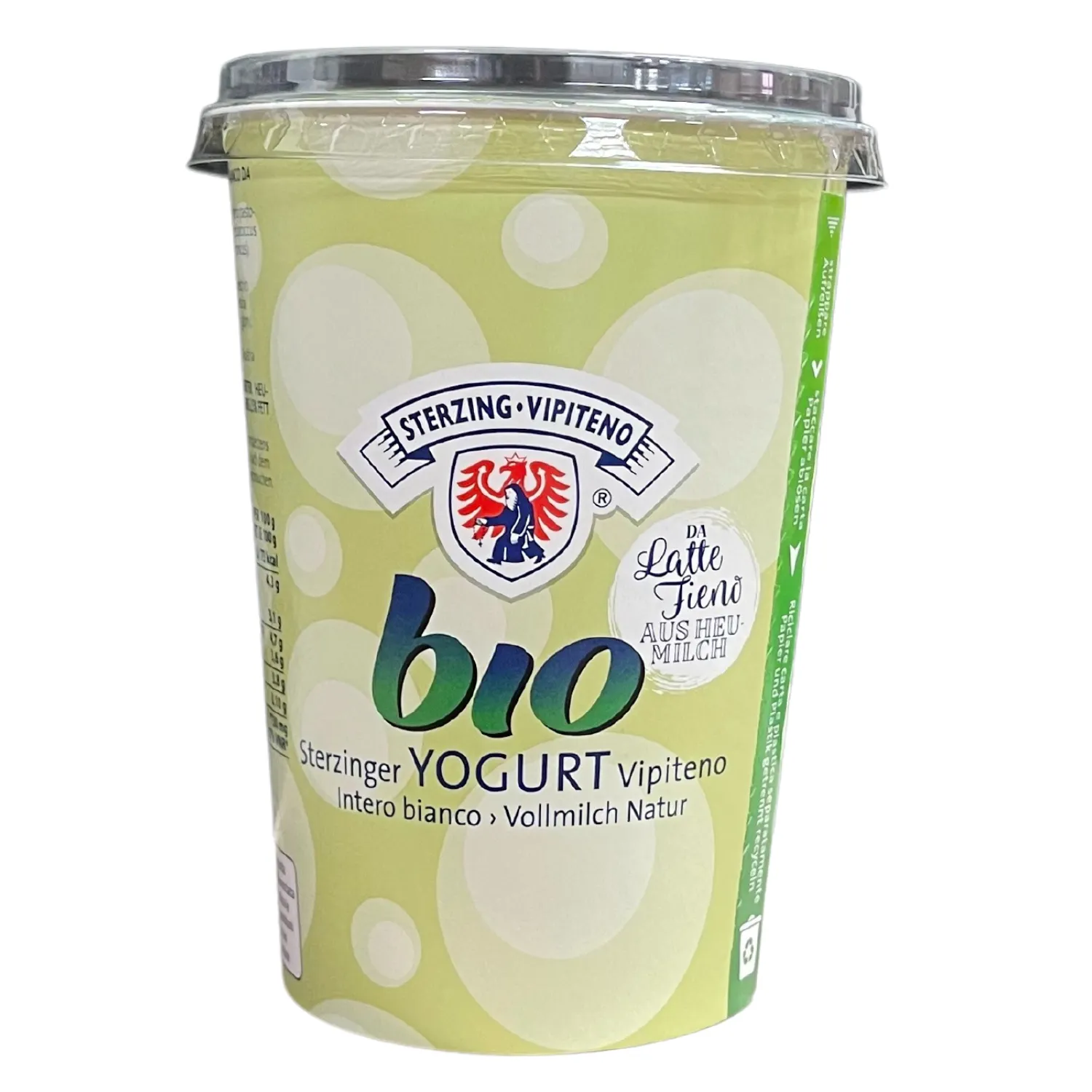Yogurt intero naturale Bio 500 g