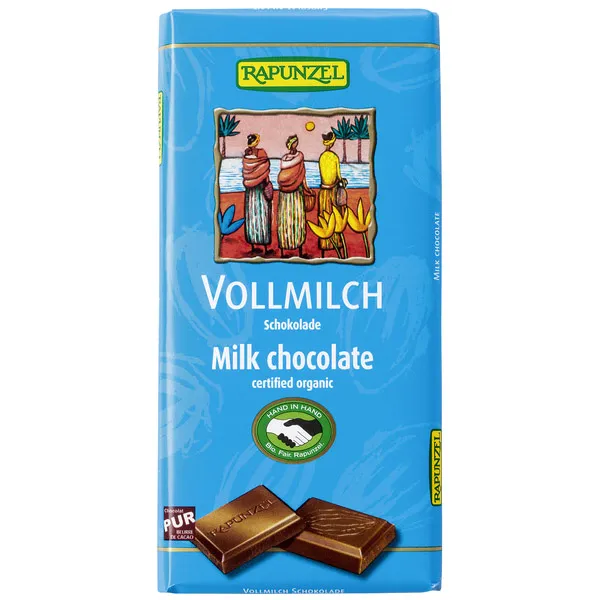 Cioccolato al latte Bio 100 g