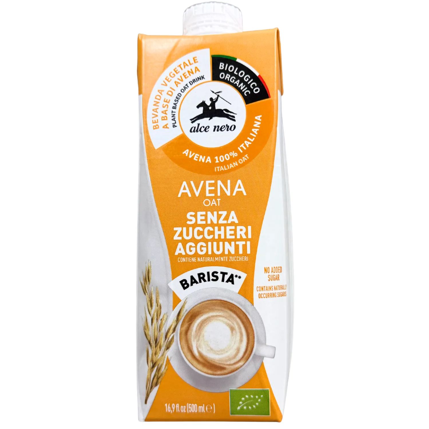 Pflanzliches Getränk auf Hafer-Basis Bio 500 ml "Alce Nero"
