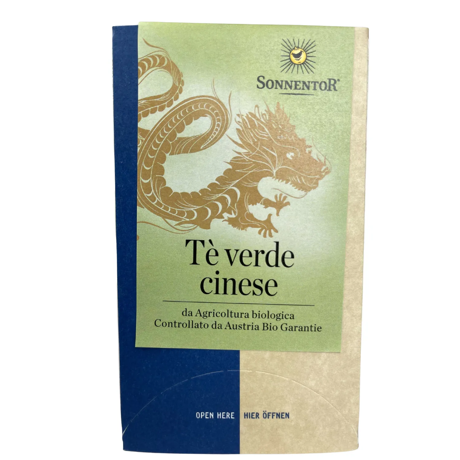 Té verde cinese Bio (18 bustine)