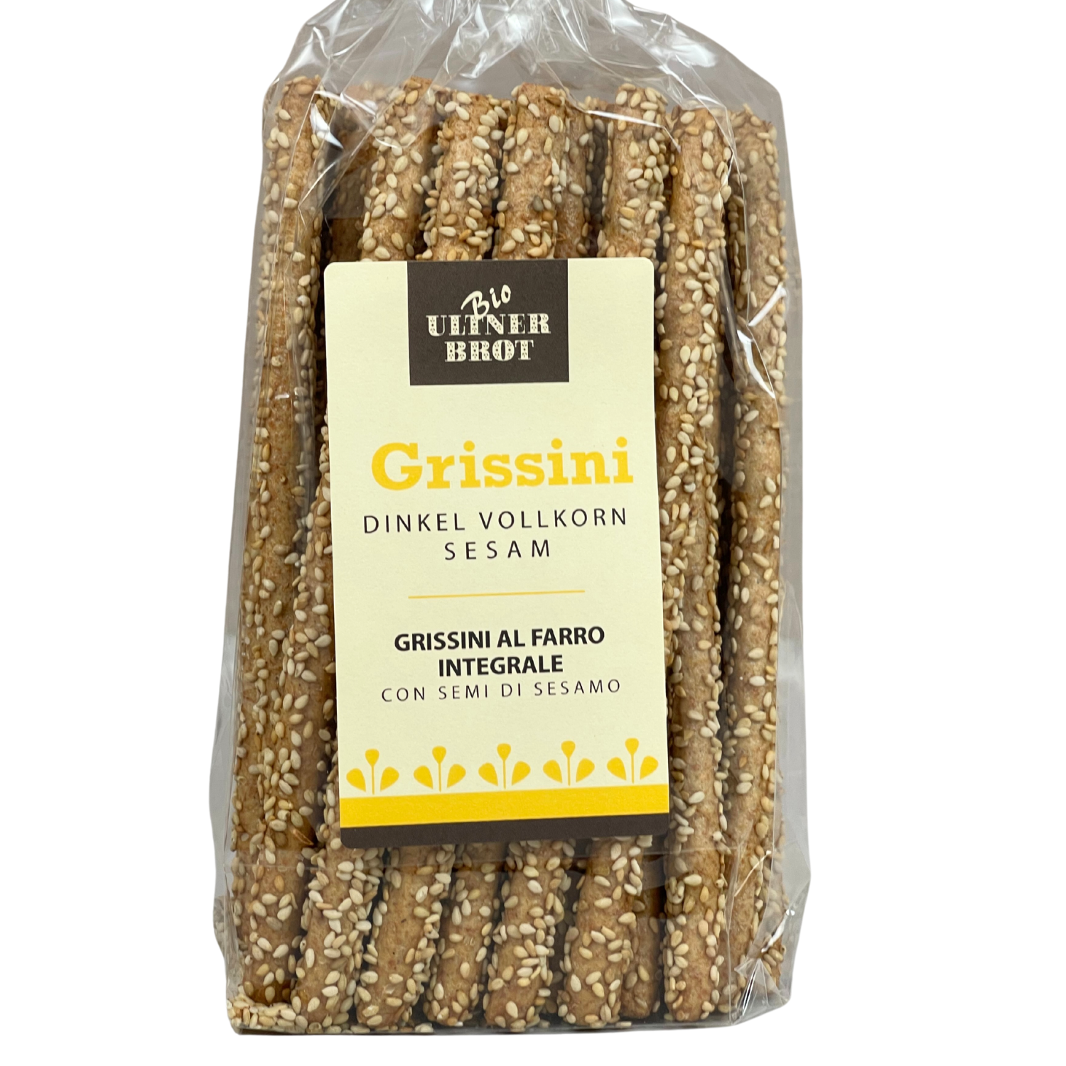 Dinkelvollkorngrissini mit Sesam ca. 200 g