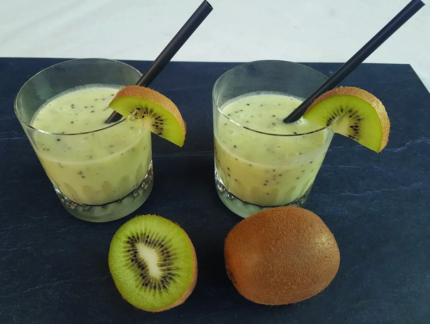 Frullato di kiwi e banana