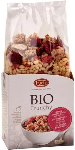 Muesli croccante ai frutti rossi Bio 350 g