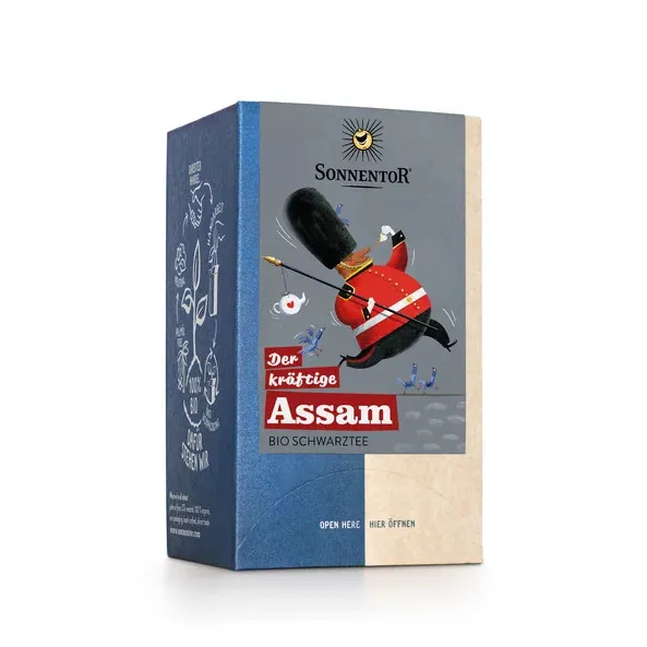 Té nero - Assam English Tea Bio (18 bustine)