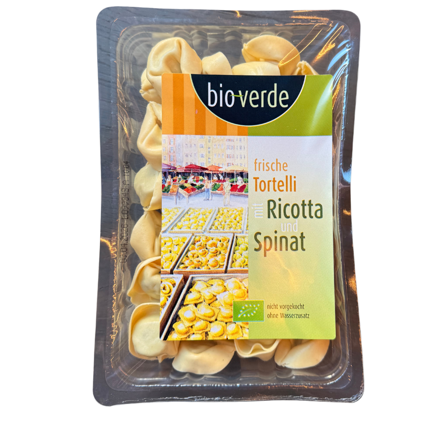 Tortelli freschi con ricotta & spinaci Bio 250 g