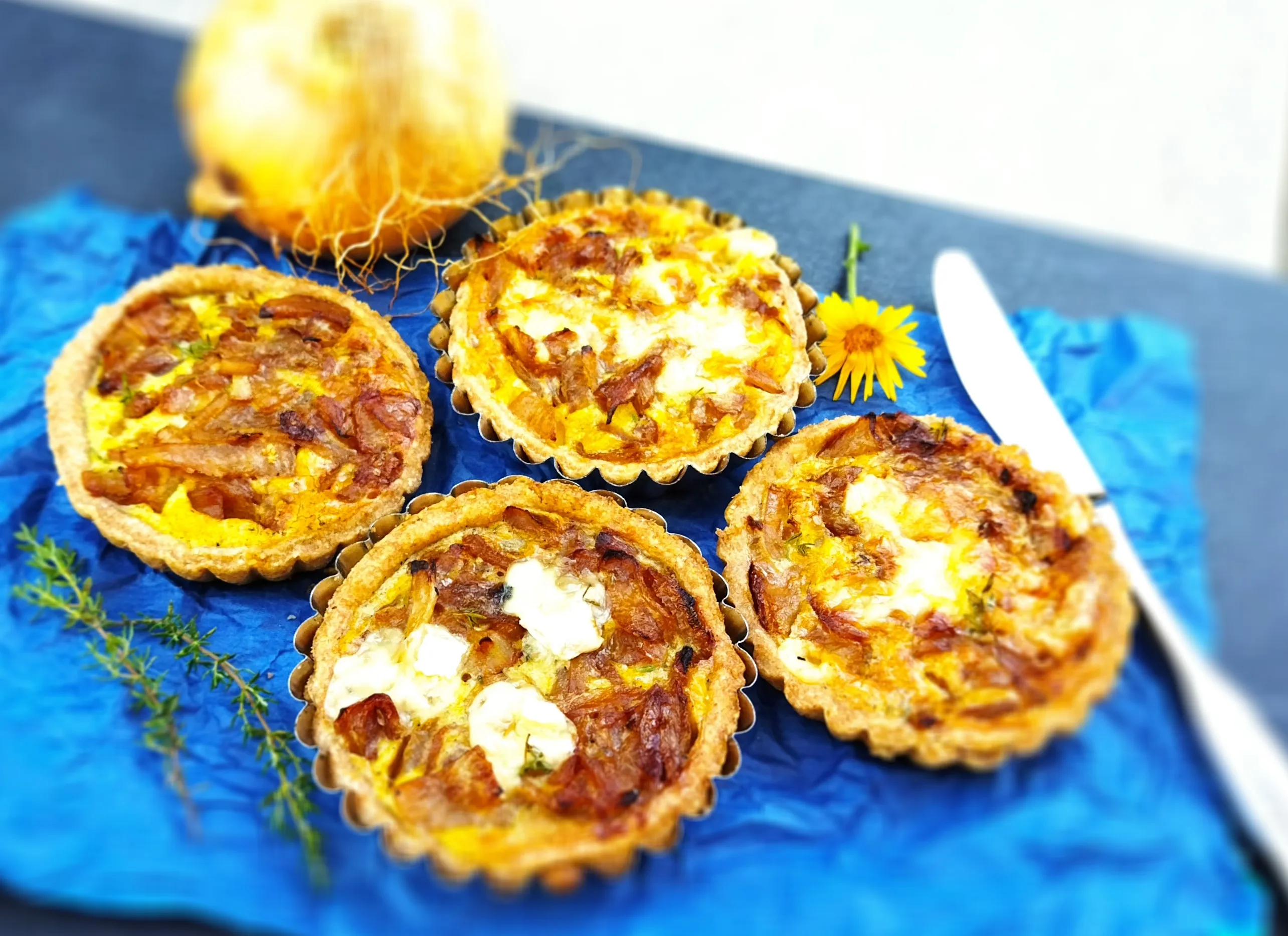 Mürber Zwiebeltarte
