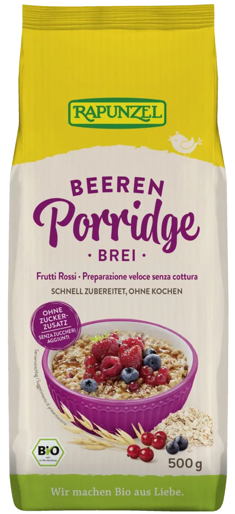 Porridge alla frutta Bio 500 g