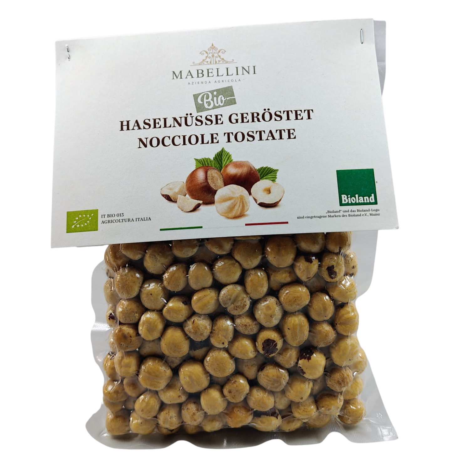 Nocciole sgusciate e tostate Bio 200 g