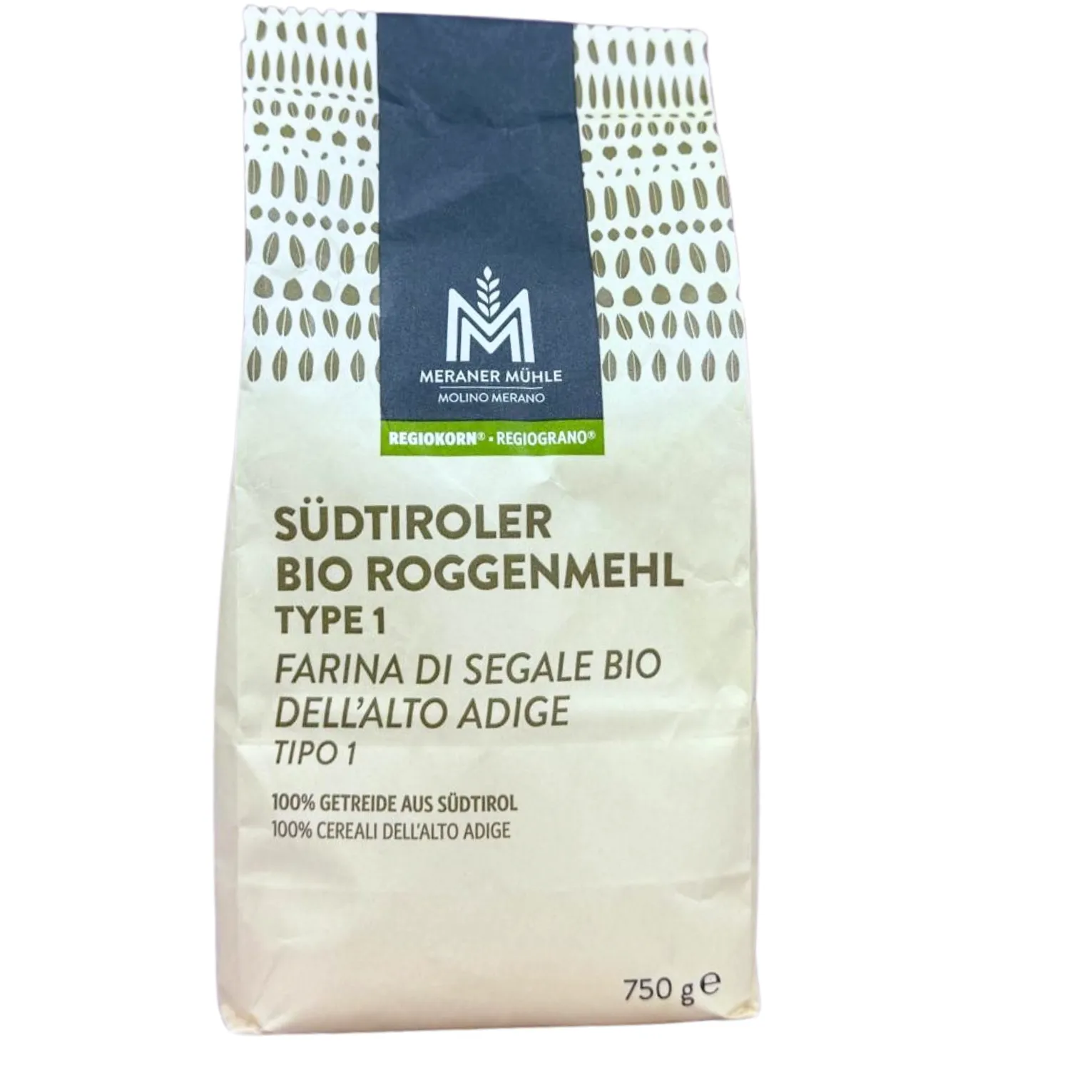 Farina di segale Bio dell'Alto Adige Tipo1 Regiograno® 750 g