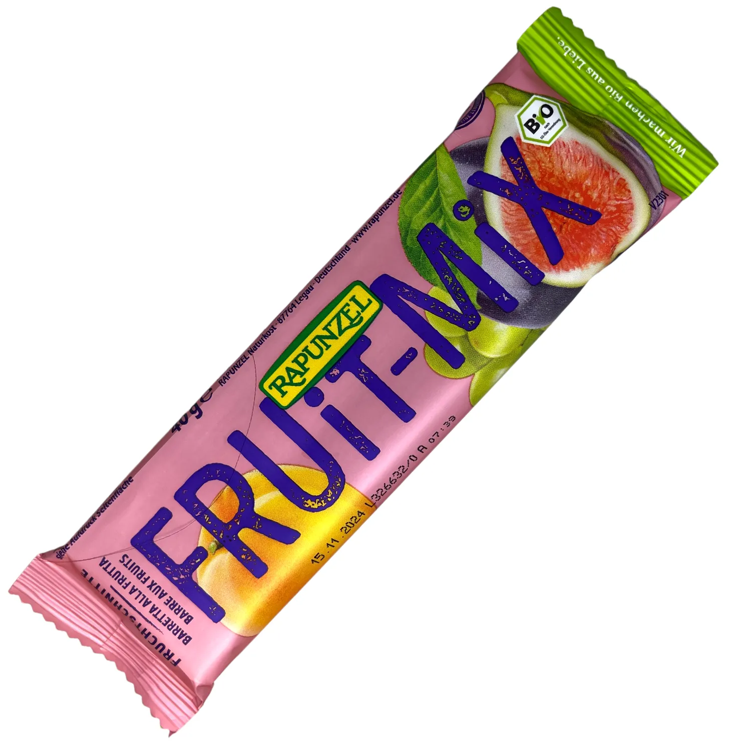 Barretta alla frutta mista Fruit Mix Bio 40 g