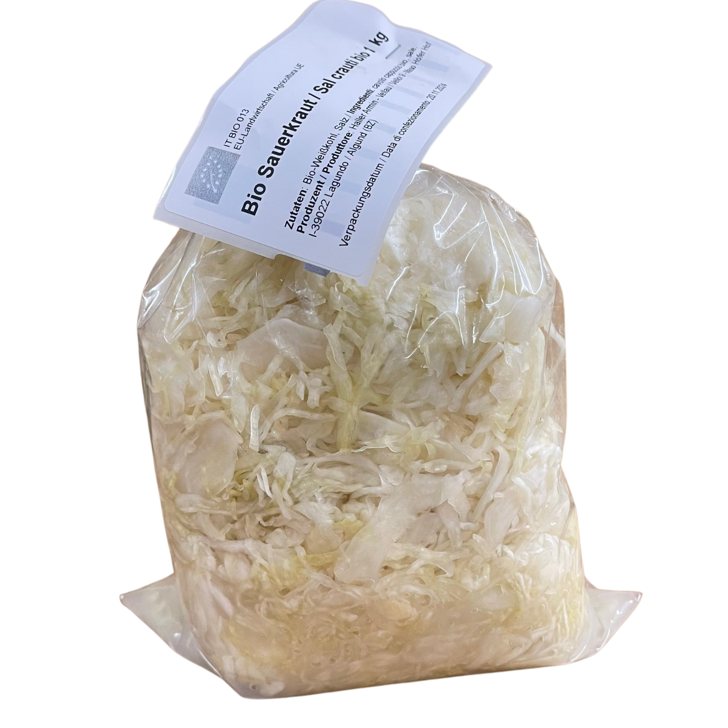 Sal crauti freschi Bio dall'Alto Adige 1 kg
