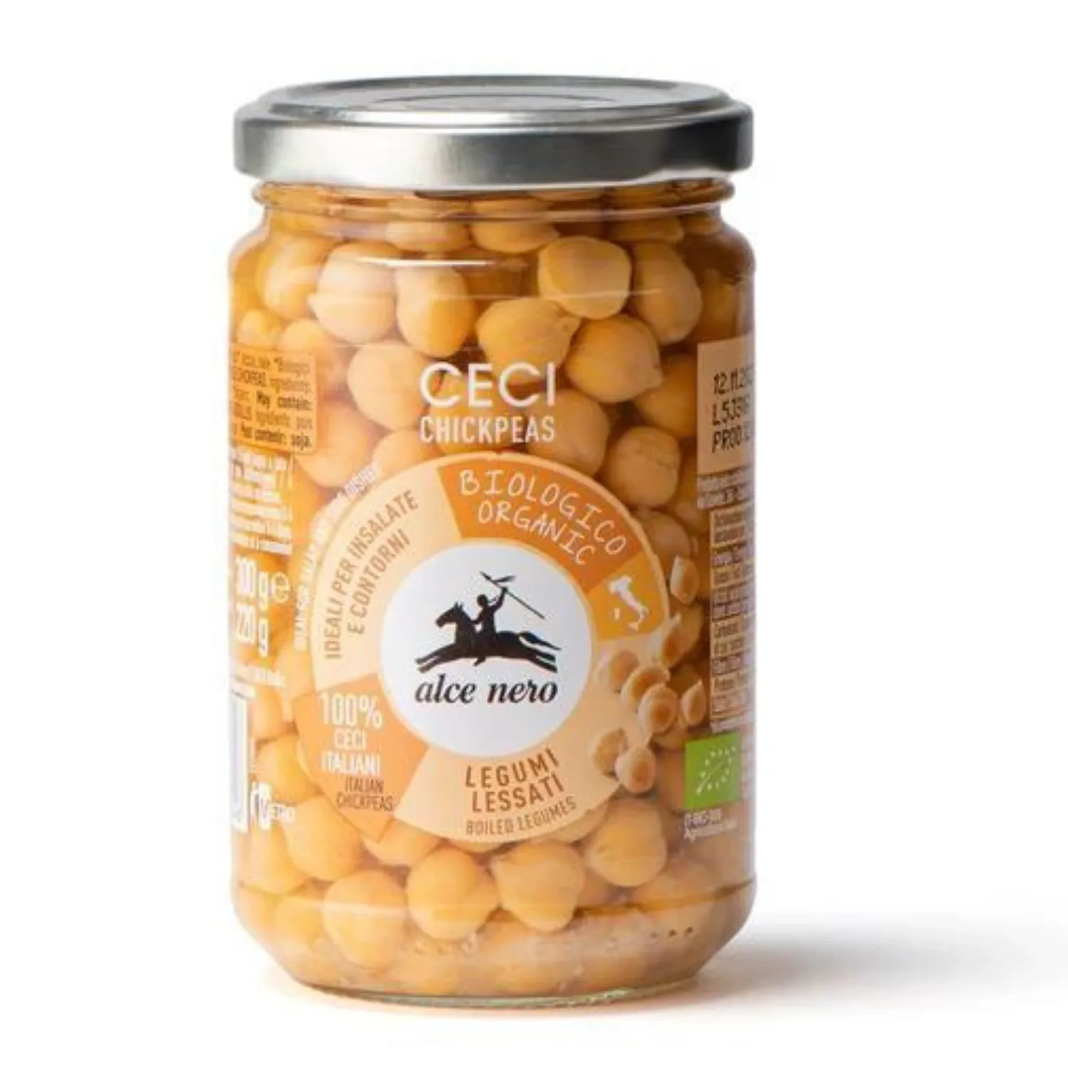 Ceci lessati al naturale Bio 300 g