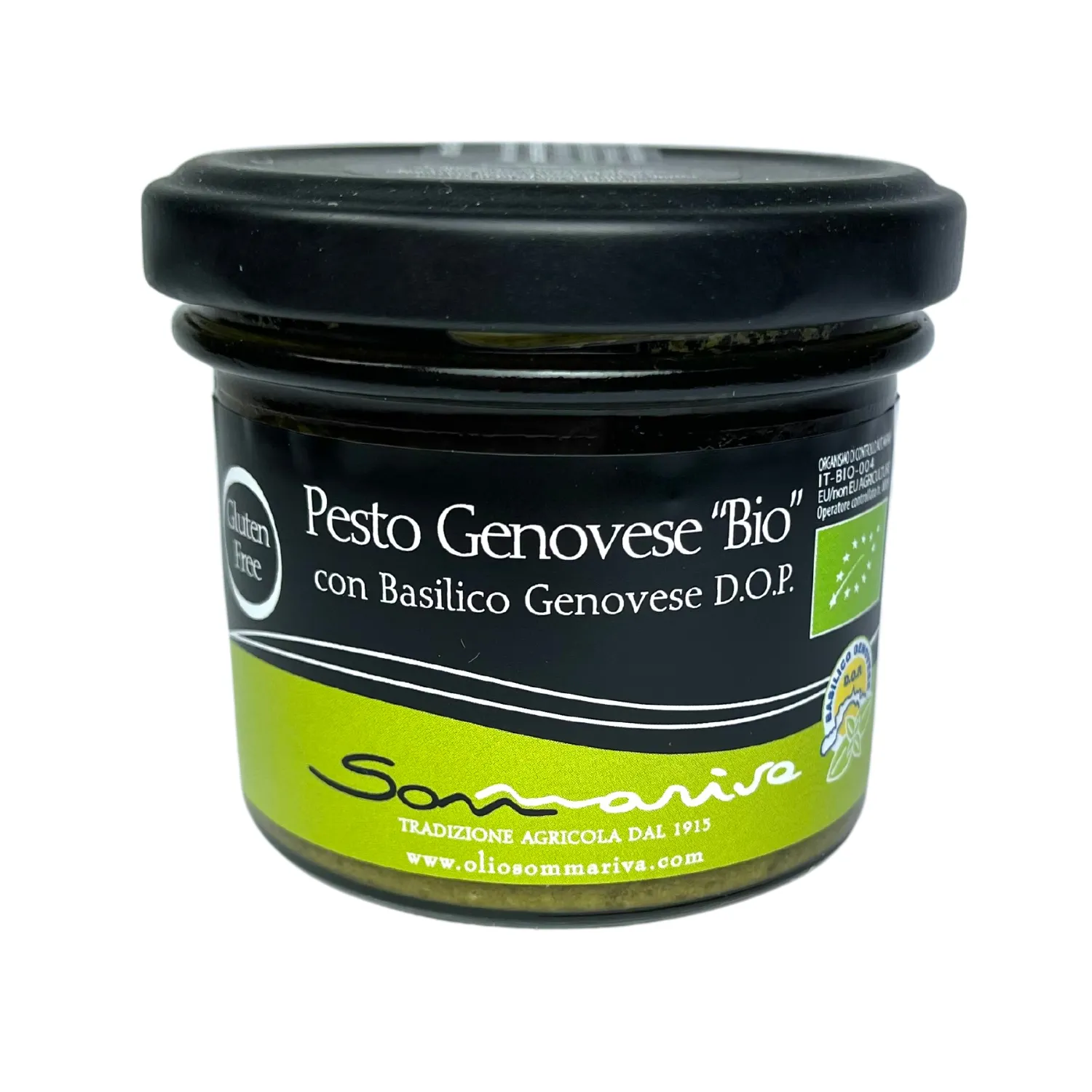 Basilikum Pesto Bio 100 g Sommariva