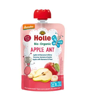 Polpa di mela&banana&pera 'Apple Ant' Bio Demeter 100 g
