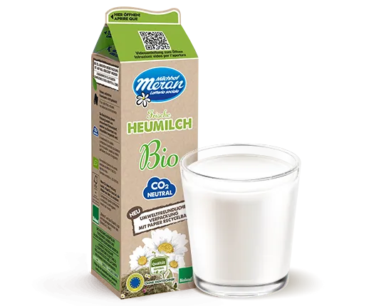 Latte fieno fresco intero Bio 1 l