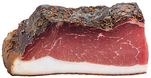 Speck dall'Alto Adige (pezzo intero da ca. 500 g)