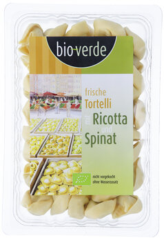 Tortelli freschi con ricotta & spinaci 250 g