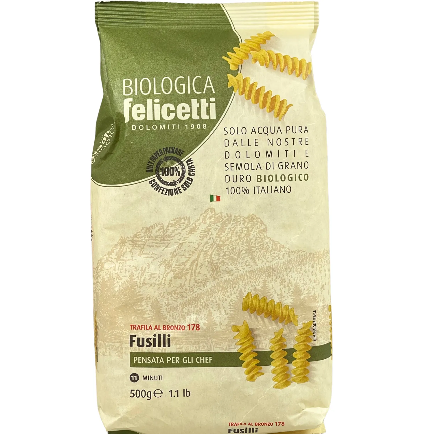 Fusilli Bio 500 g Felicetti