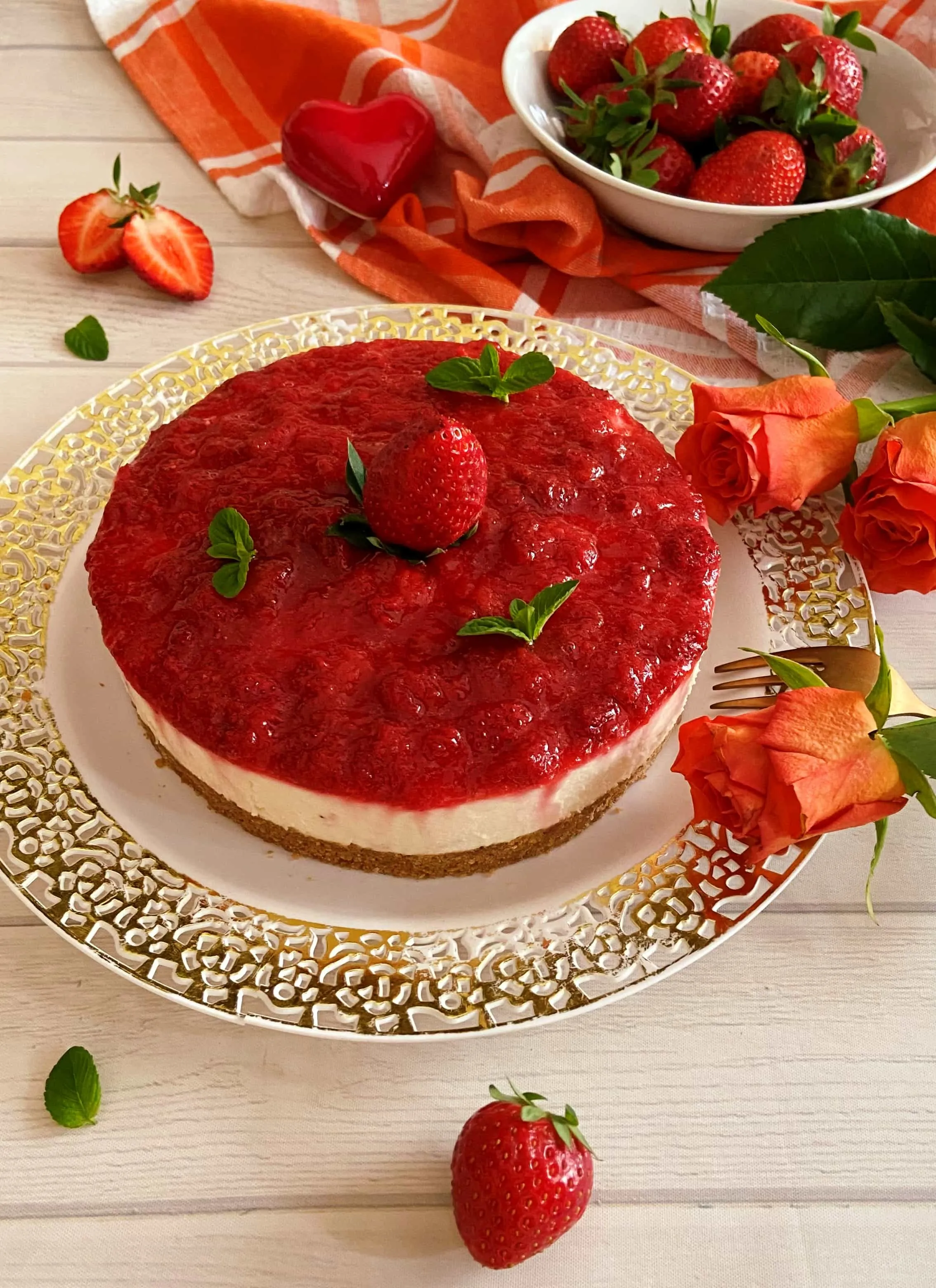 No Bake - Cheesecake alle fragole