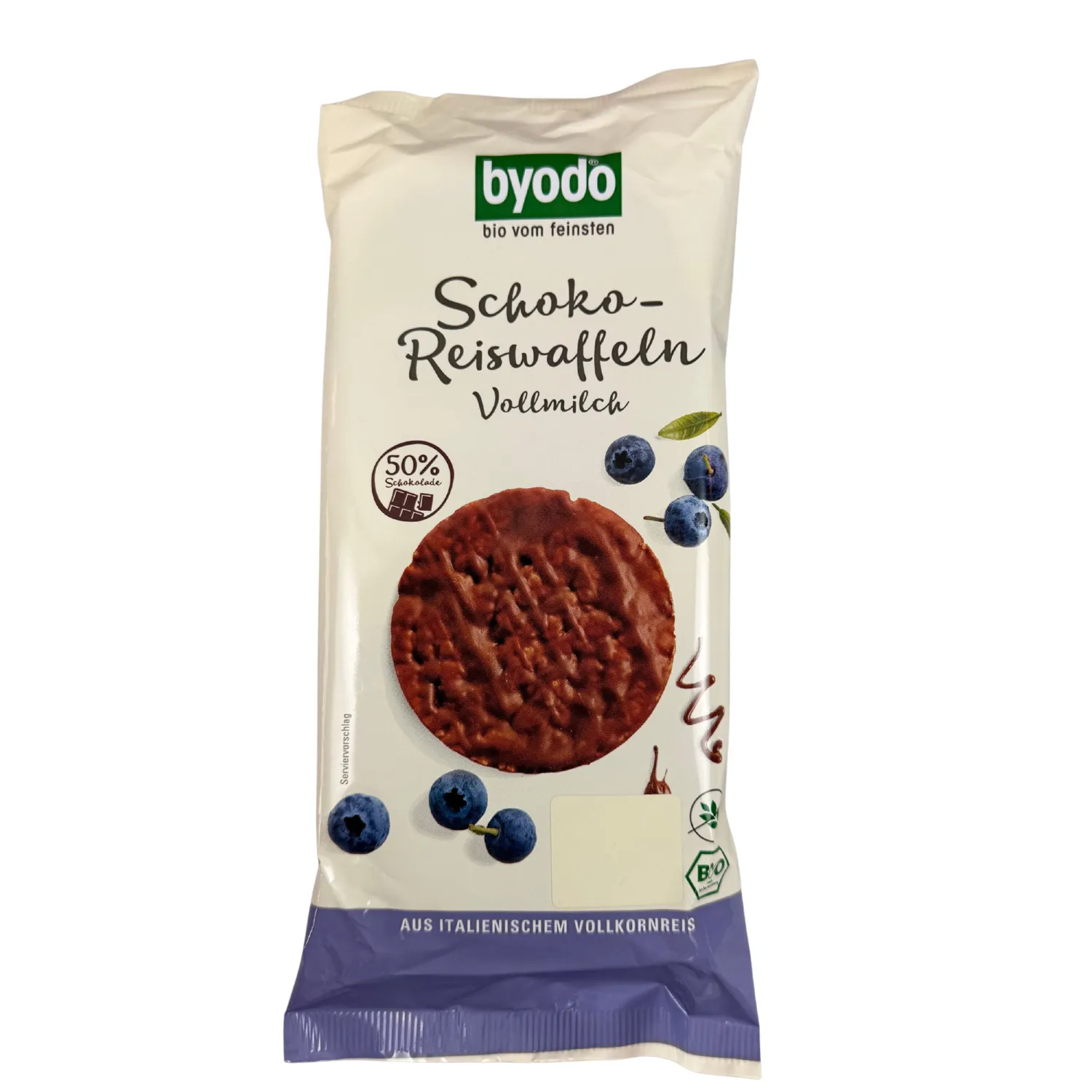 Schoko Reiswaffeln Vollmilch Bio 65 g