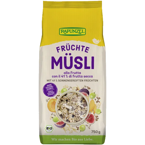 Früchtemüsli Bio 750 g