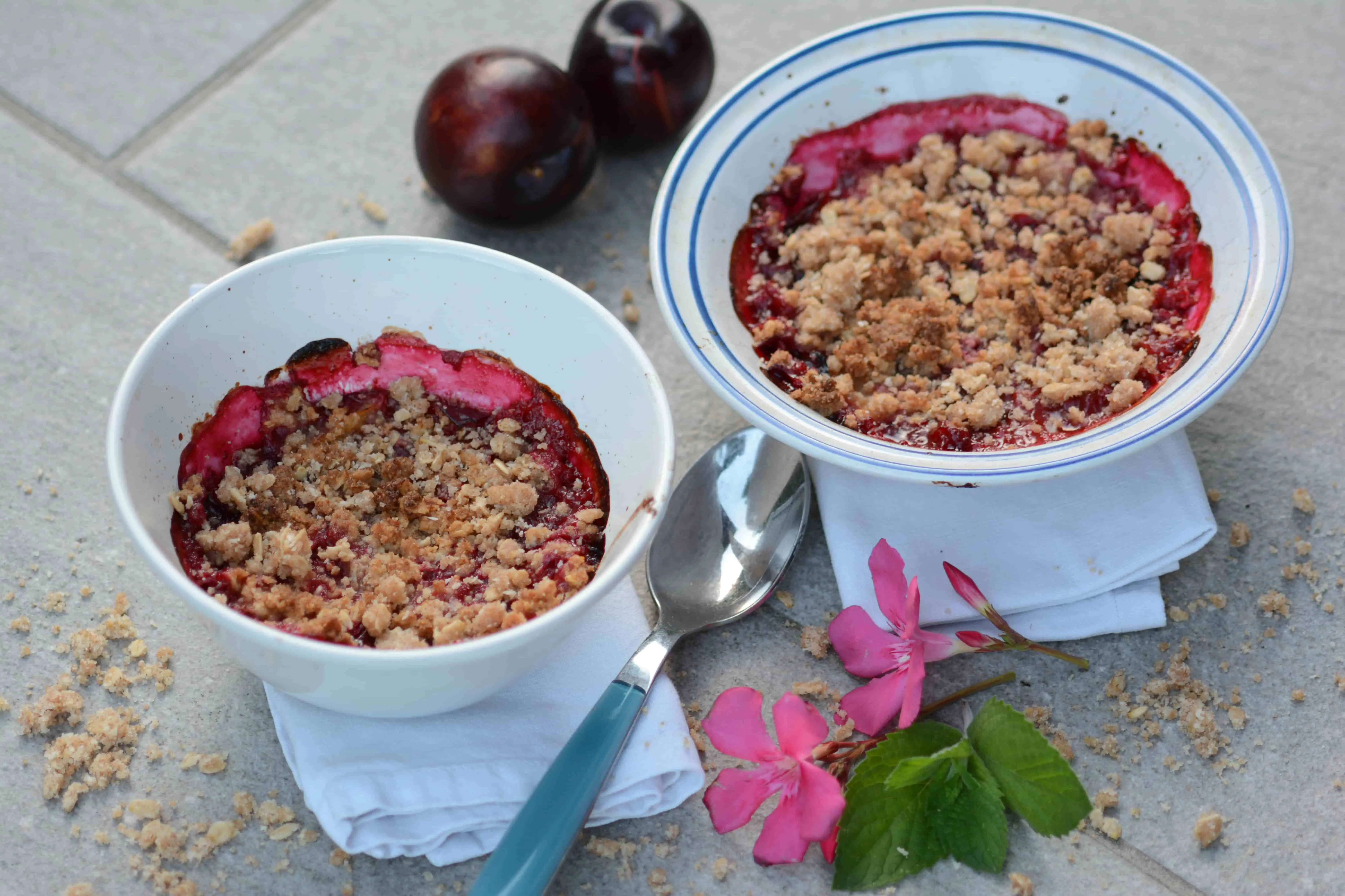 Pflaumencrumble