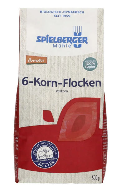 Fiocchi 6-cereali Bio Demeter 500 g
