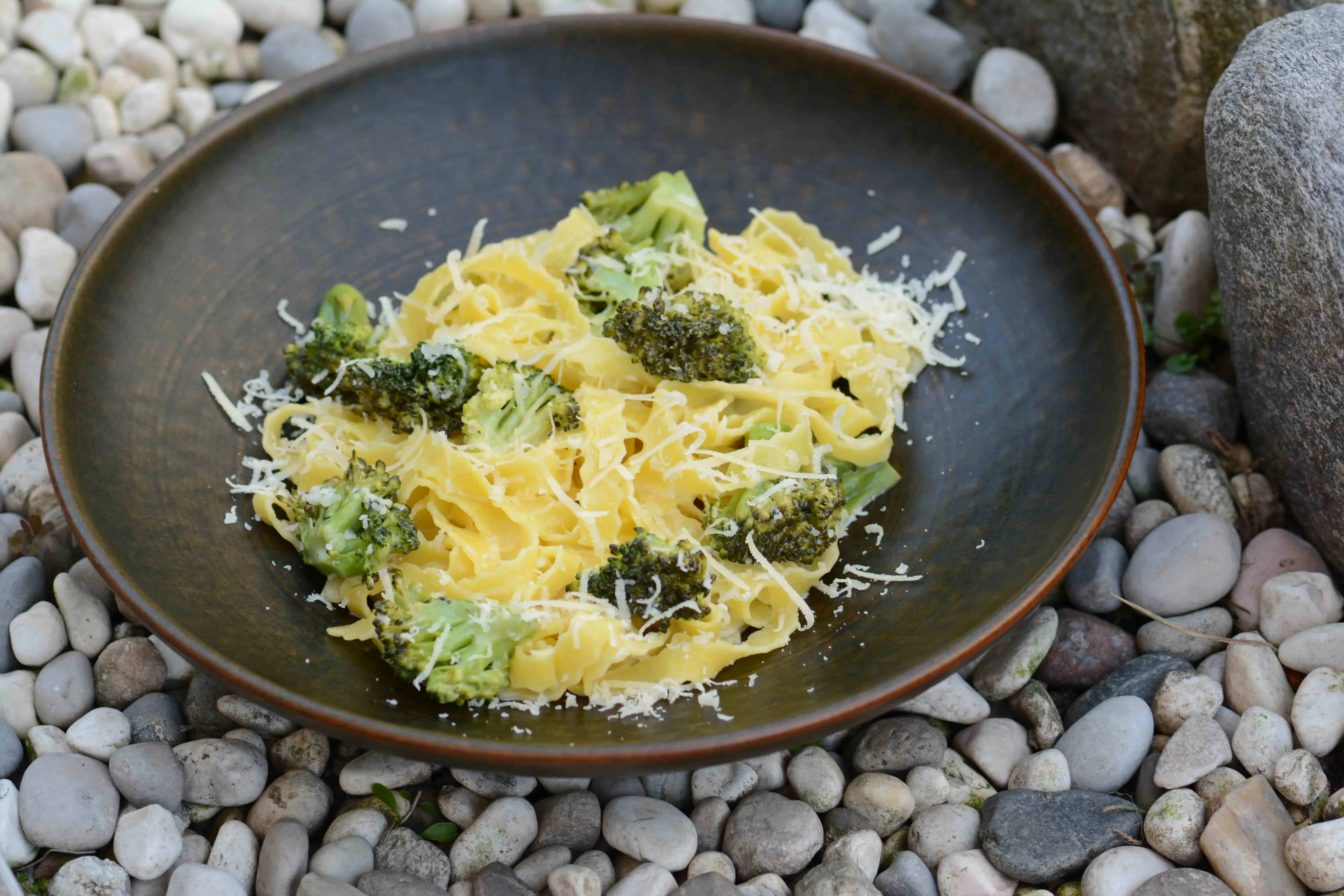 Tagliatelle con sugo di broccoli
