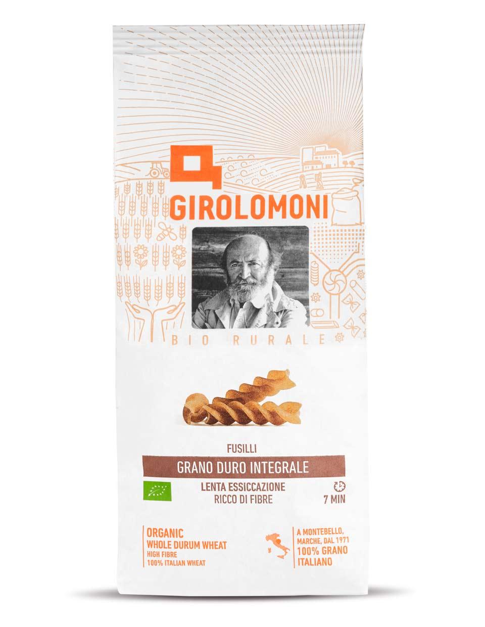 Vollkorn Fusilli aus Hartweizengrieß 500 g